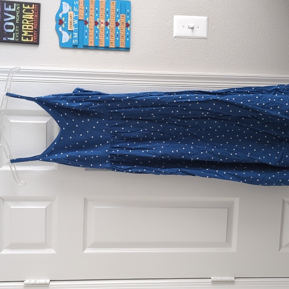 Blue polka dot dress - Picture 1 of 1